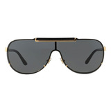 Lentes Gafas Sol Versace Original Negro Hombre Mujer Mascara