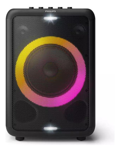 Caixa De Som Philips Party Speaker Bluetooth 800w Tax3208/78 Preto