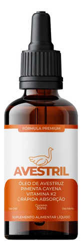 1un Frasco Avestril Formula Vitamina K2 - Frete Gratis