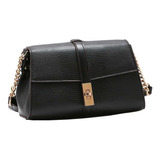 Bolsa Feminina Transversal Chenson Estruturado 3483795 Preto