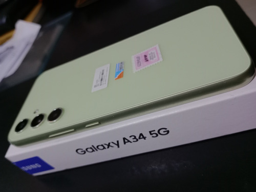 Celular Samsung Galaxy A34 5g, 128gb Green