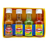 El Yucateco - Set 4 Mini Salsas Habanero 22 Ml | Casa México