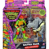 Playmates Tortugas Ninja Caos Mutante Raph Vs Rocksteady