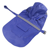 Chaqueta Impermeable Para Perros Metro Azul