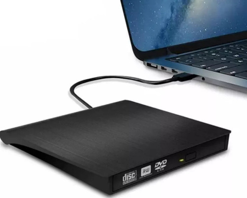 Unidad Cd Dvd Externa Usb 3.0 Alta Velocidad Portátil Lector