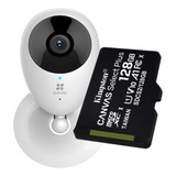 Cámara De Seguridad Ezviz C2c + Memoria Micro Sd 128 Gb