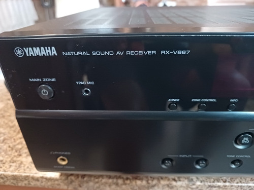    Receiver Yamaha Rx V 667 Com Defeito 