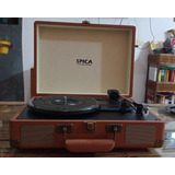 Tocadiscos Vinilo Bluetooth Spica Sp-t90 Vintage Excelente