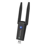 Adaptador Wifi 1200mbps Usb Tarjeta De Red Inalámbrica De