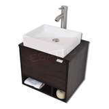 Esatto® Mueble Baño Dcta Platz Satin Lavabo Llave Desagües