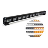 Torreta Led 12 Módulos Códigos 22 Pulgadas Bicolor Funciones