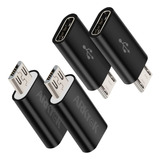 Adaptador Micro Usb A Usb-c Arktek | Paquete De 4 | LG Y ...