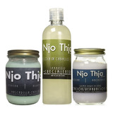 3pack Njo Thja: Shampoo  + Acondicionador + Mascarilla