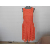 Vestido Naranja, Calvin Klein