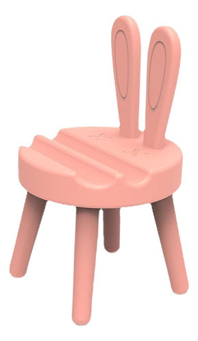 Figura De Escritorio Con Soporte Para Teléfono, Silla, Peque