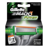 Gillete Mach3 Sensitive Power Caja Con 2 Cartuchos