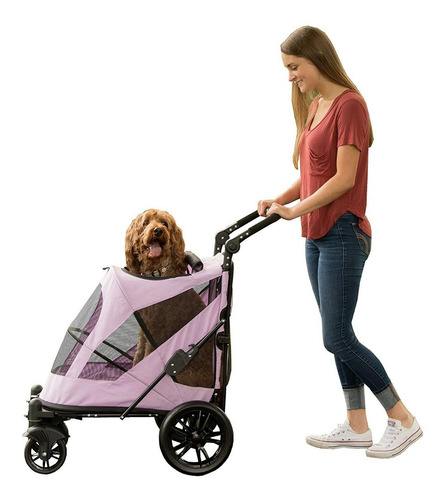 Carriola Carreola Perros Gatos Pet Gear Excursion Lila