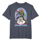 Celebra La Navidad Con Snake Eyes: Playera Gi Joe Y Camiseta