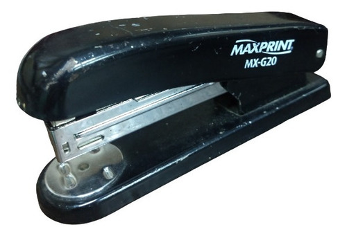 Grampeador De Mesa Maxprint Mx-g20 Preto Usado F7 (248)