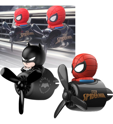 Ambientadores Aire Para Coche Aromaterapia Spiderman