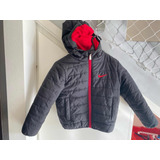 Campera Nike Unisex Abrigo. Talle 2/3 Años. Negra. Polar