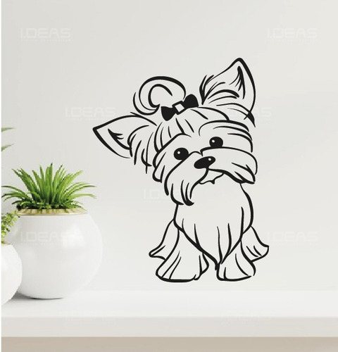 Vinilo Decorativo Perro Cachorro Veterinaria Tiendas Mascota