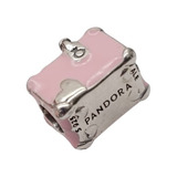 Dije Charm Pandora Bolso De Viaje Rosa