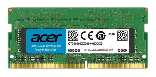 Memória 4gb Ddr3 Notebook Acer Aspire 5733z