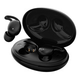 Auricular Inalámbrico Bluetooth In Ear Jd Sport Buds Negro-* Color Negro Color De La Luz Rojo