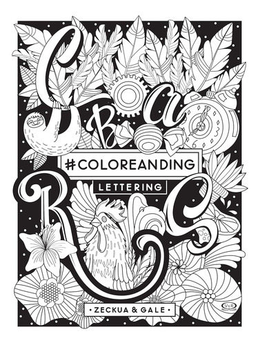 Libro V&r Coleccion Coloreanding P/pintar