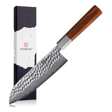 Cuchillo Santoku Japonés Keemake, De 31.4 Cm, Para Verduras