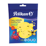 Foamy Pelikan Masa Moldeable 50g Amarillo X10 Und