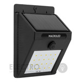 Reflector Led Solar Aplique Con Fotocelula 1,5w Macroled