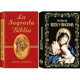 Oferta: Sagrada Biblia Católica + Libro De Rezos Y Oraciones