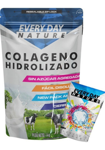 Colageno Hidrolizado 1kg + Cloruro De Magnesio Gratis X250