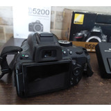 Camara Nikon D5200 Con Lente 18-55mm, Reflex Profesional