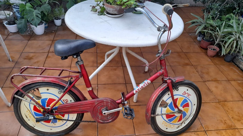 Bicicleta Plegable Antigua Rodado 20 No Se Hacen Envios. 