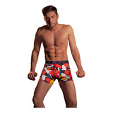 Pack 5 Boxer Lody Algodon Y Lycra Estampado Diseño Hombre