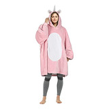 Sudadera Con Capucha Catalonia Unicorn Blanket, Talla Grande