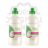 Kit Shampoo E Condicionador Profissional Óleo De Coco