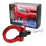 Jdm Red Track Racing Style Tow Hook Ring Compatible With Sci