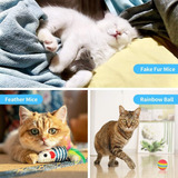 Laelr 42 Juguetes Para Gatos, Gatitos, Juguetes Interactivos