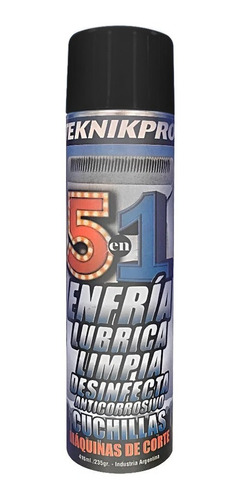 Limpiador De Cuchillas 5 En 1 415ml Maquinas Corte Teknikpro