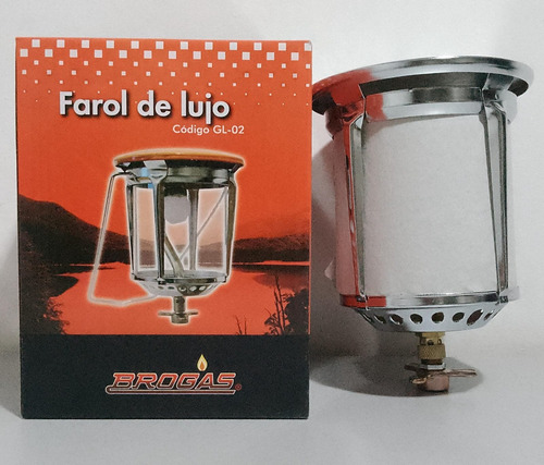 Farol Sol De Noche Para Microgarrafa 500 Bujias Brogas