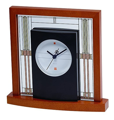 Reloj De Mesa Frank Lloyd Bulova Willits