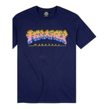 Polera Thrasher Godzilla Burst Skate Magazine | Laminates