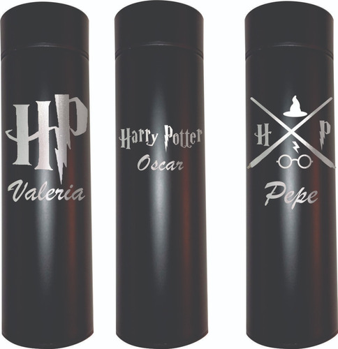 Termo Digital Harry Potter + Nombre Grabado Laser