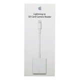 Apple Lector De Cámara Lightning A Tarjeta Sd Original 