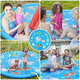 Piscina Aspersor Rociadora Juego Agua Infantil Verano Niños