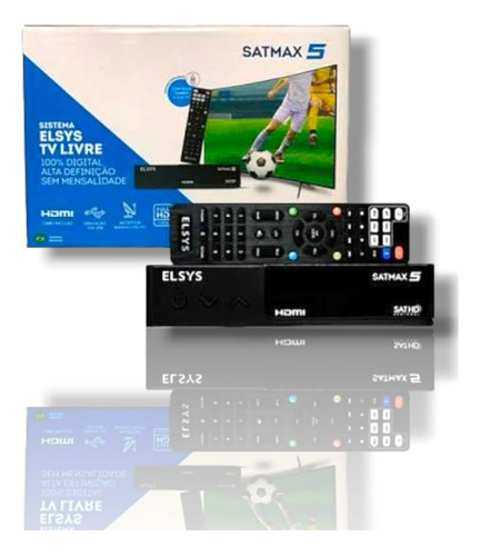 Receptor Digital Satmax 5 Hd Regional Banda Ku - Elsys